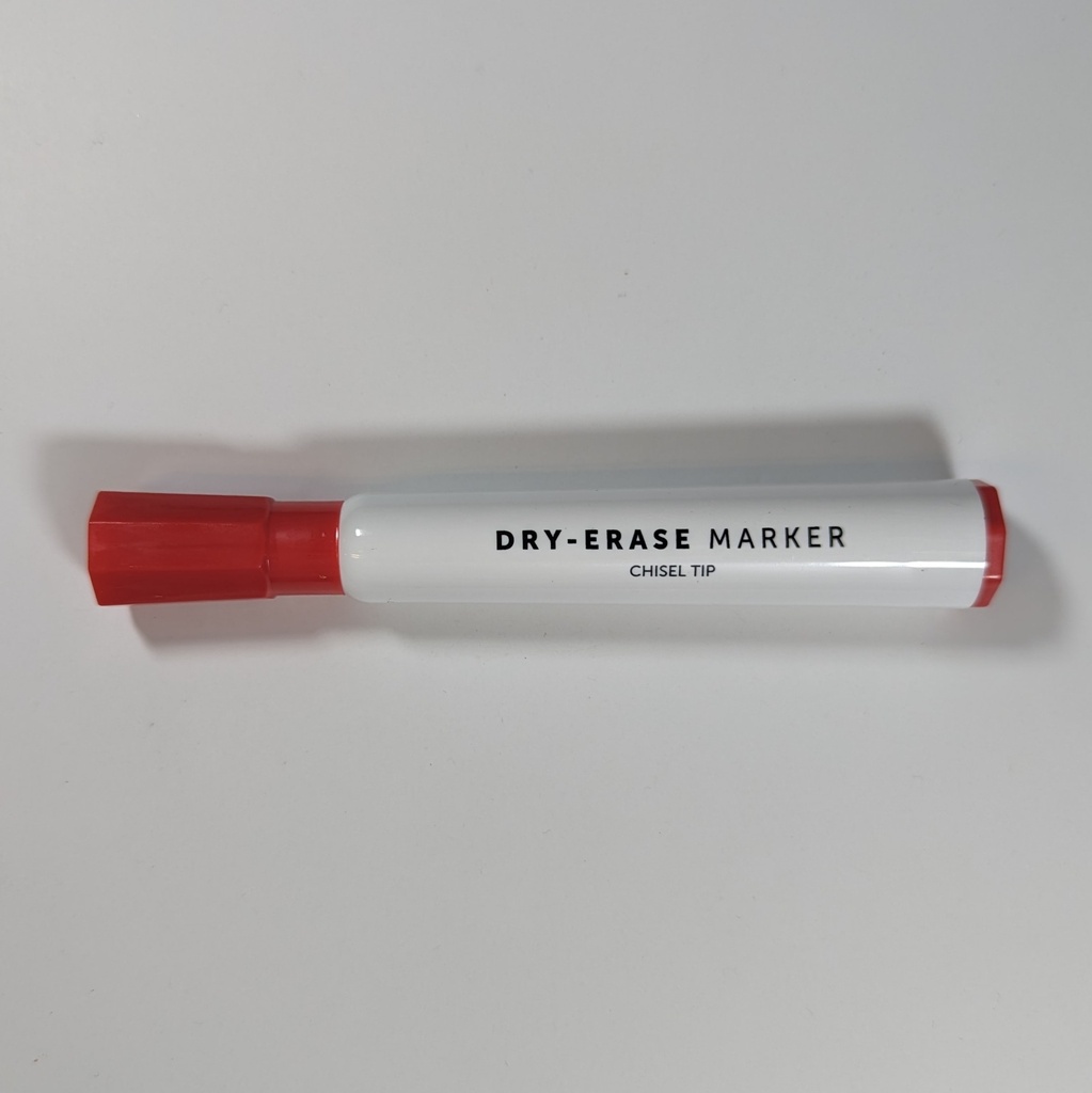 MARKER, DRY ERASE RED EXPO 