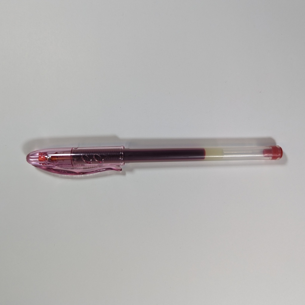 PEN, PILOT BP S RED FINE 