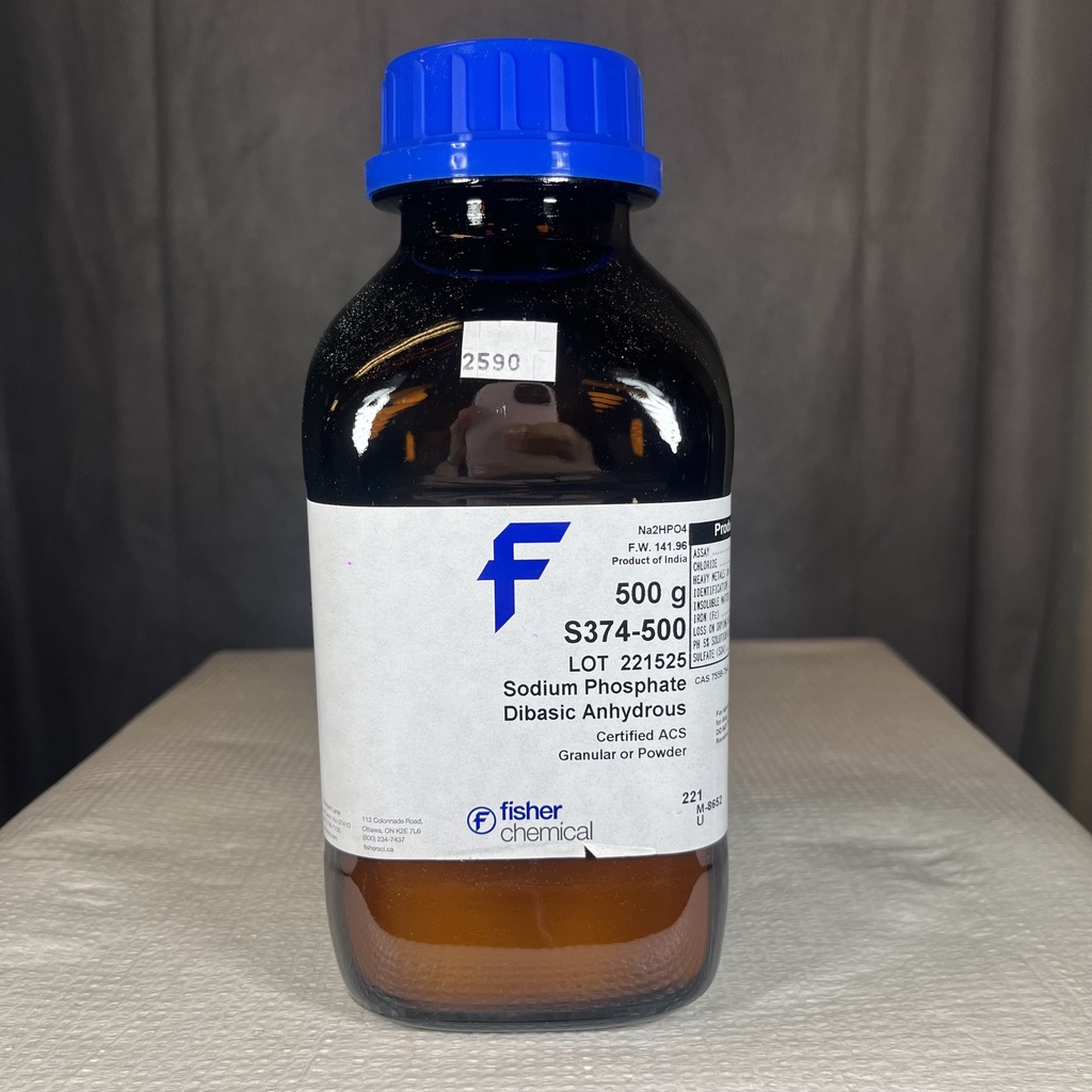 SODIUM PHOSPHATE, 500 GM DIBAS
