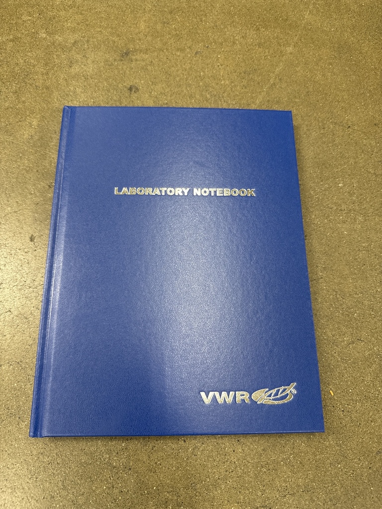 NOTEBOOK, LABORATORY WITH 1/4 