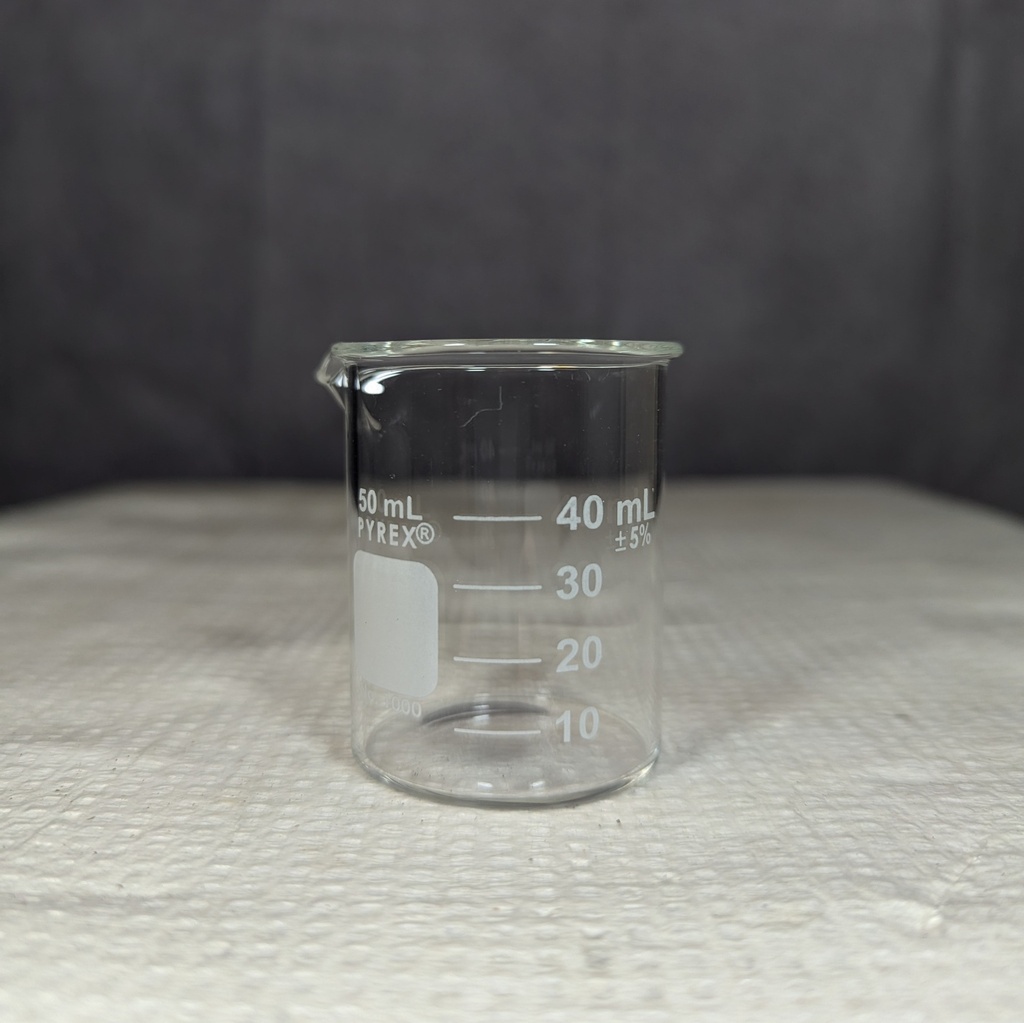 BEAKER, GRIFFIN 50 ML GLASS 